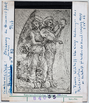 Vorschaubild zu Raffael: Pinturicchio, Himmelfahrt, Zeichnung 